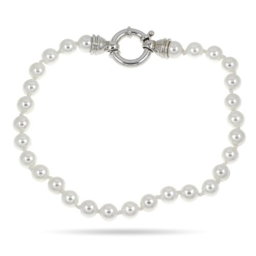 Bracciale perle in Argento 925