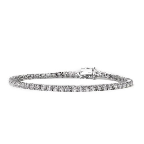 Tennis  3mm 21cm in argento 925%