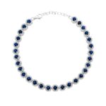 bracciale tennis pietre tonde zk in arg 925%
