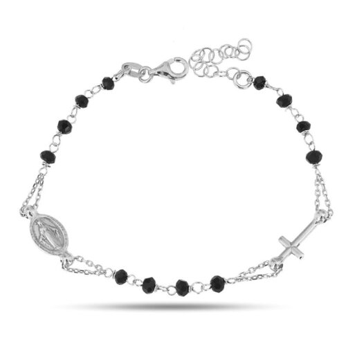Bracciale Rosario in arg 925%