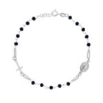 Bracciale Rosario in arg 925%