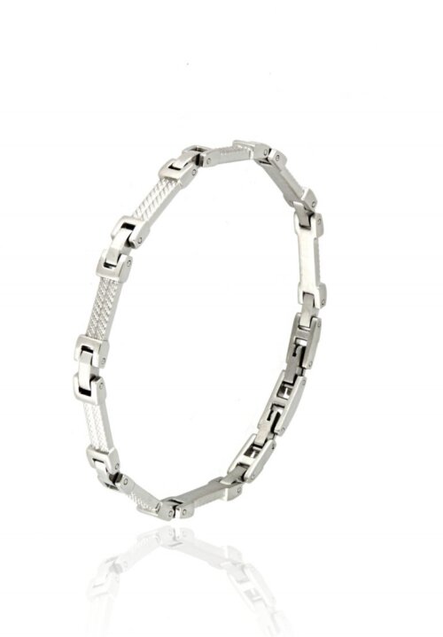 Bracciale  uomo acciaio