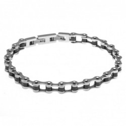 Bracciale uomo bike catena in Acciaio
