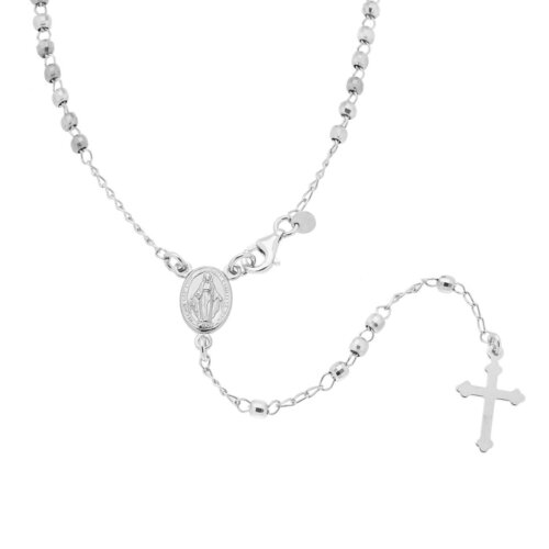 Collana rosario in Argento 925