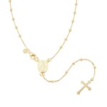 Collana rosario in arg 925%