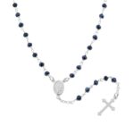 Collana rosario in Argento 925