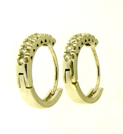 cerchietto zirconi  in arg 925%