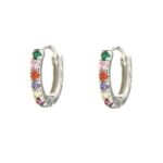 cerchietto zirconi  in arg 925%