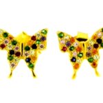 orecchino farfalla rmb argento 925%