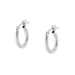cerchio spina canna 2mm 1,2 mm in argento 925%