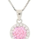 collana pietra tonda zk in arg 925%