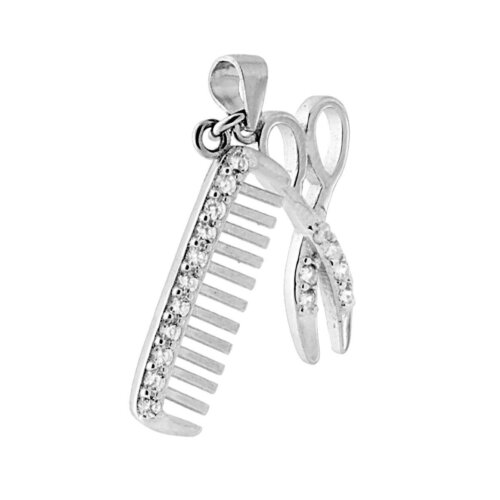 pendente hairshop zk in arg 925%