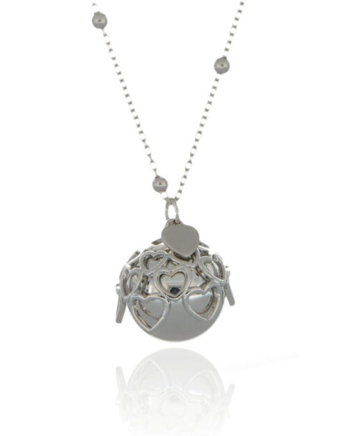 Collana chiama angeli in acciaio