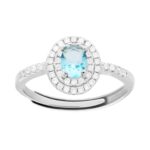 anello ovale zk in arg 925% regolabile