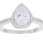 Anello goccia zk in arg 925%
