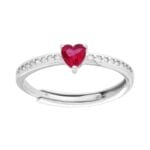 veretta cuore centrale in arg 925%