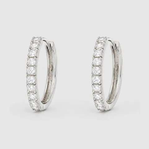 cerchietto scattino 8mm  in argento 925%