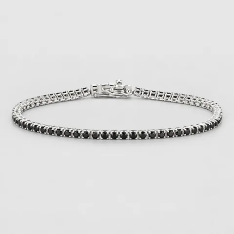 Tennis in argento 925% 2mm 18cm