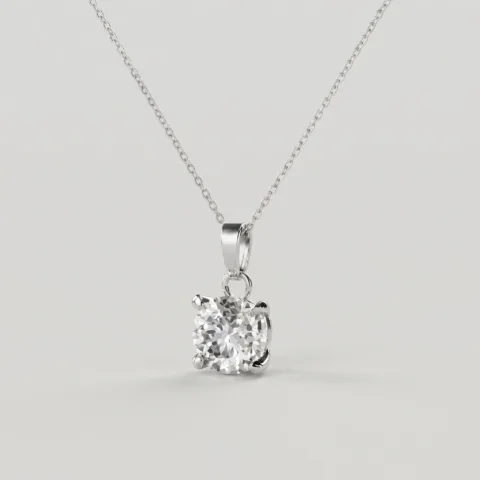 collana punto luce 8mm in argento925%
