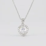 collana cuore pietra zk in arg 925%